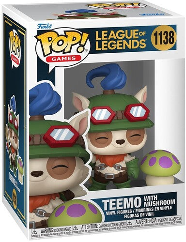 Funko POP! & Buddy: League of Legends - Teemo with Mushroom