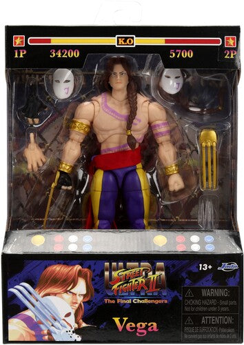 Jada Toys - Street Fighter II - Vega 1:12 Action Figure