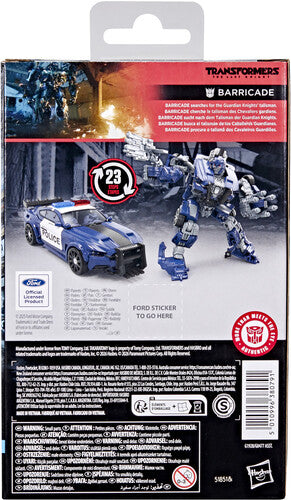 Transformers: The Last Knight - Studio Series - Deluxe Class Barricade Action Figure
