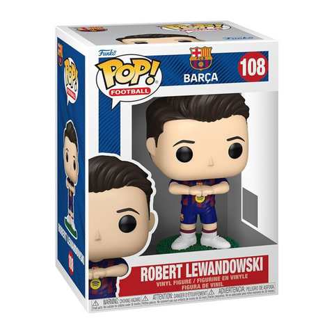 Funko POP! Football: FC Barcelona - Robert Lewandowski
