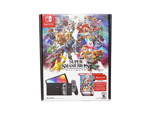 Nintendo Switch OLED Limited Edition Bundle with Super Smash Bros Ultimate