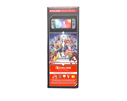 Nintendo Switch OLED Limited Edition Bundle with Super Smash Bros Ultimate