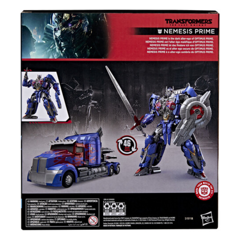 Transformers: The Last Knight - Studio Series - Leader Class Nemesis Prime Action Figure