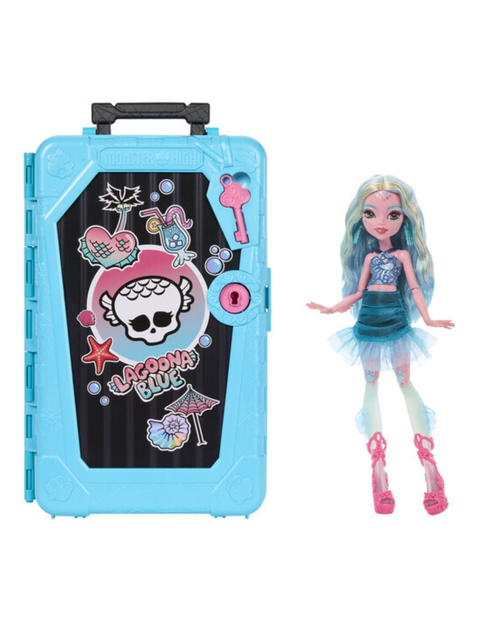 Mattel Collectible - Monster High Skulltimate Secrets: Gore-Geous Oasis Lagoona Blue Doll & Playset