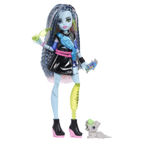 Mattel Collectible - Monster High Frankie Stein Doll with Pet Watzie