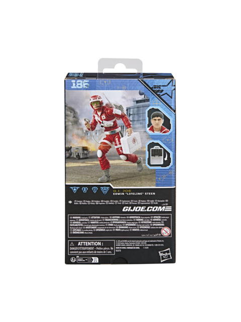 G.I. Joe Classified Series #186 Edwin “Lifeline” Steen Action Figure