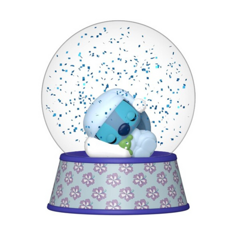 Funko POP! Mini Glitter Globe: Stitch – Sleeping Stitch (Disney)