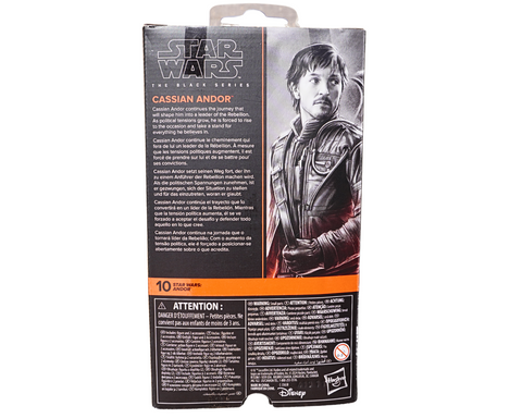 Star Wars The Black Series Cassian Andor Collectible Action Figure (6”)