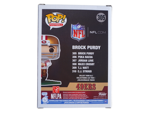 NFL Funko Pop! Brock Purdy #305