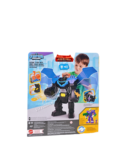 Imaginext DC Super Friends Batman Flight Mech Toy with Lights, Sounds & Action Figure