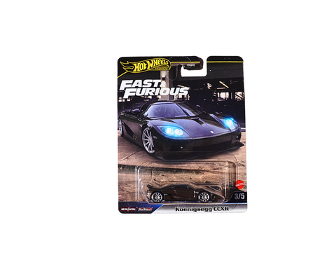 Koenigsegg CCXR Dark Gray Metallic "Fast Five" (2011) Movie "Fast & Furious" Series Diecast Model Car by Hot Wheels