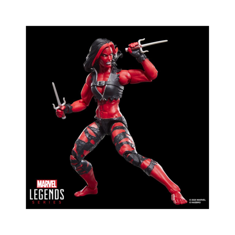 Hasbro Collectibles - Hulk Comics - Marvel Legends - Red She-Hulk Action Figure