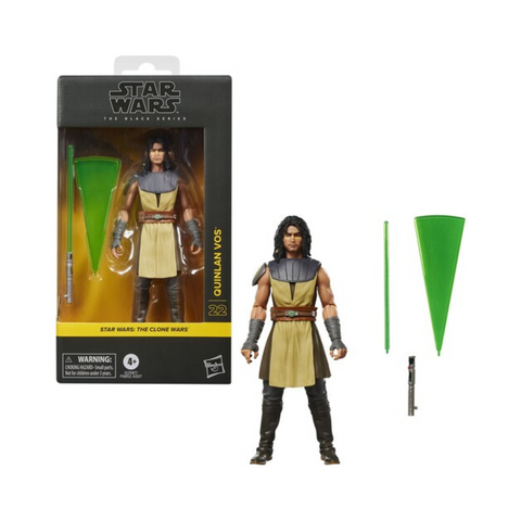 Star Wars: The Clone Wars - Black Series - Quinlan Vos Action Figure