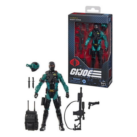 G.I. Joe - Classified Series - #187, Night-Viper Action Figure