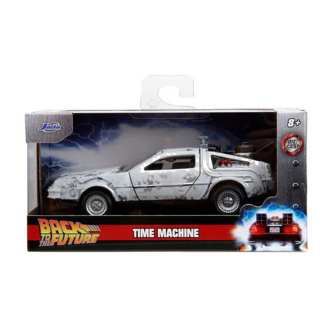 Jada Toys - 1:32 Scale Back to the Future - Time Machine (Frost Covered)
