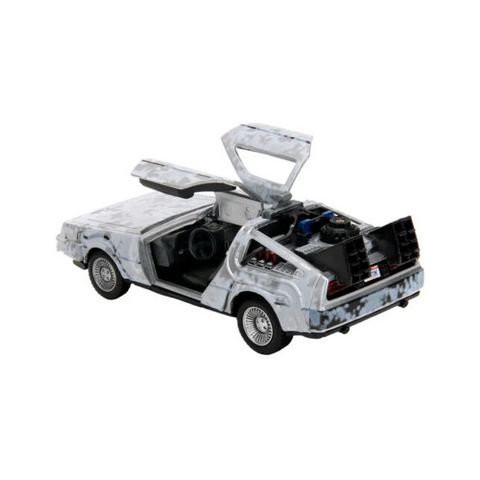 Jada Toys - 1:32 Scale Back to the Future - Time Machine (Frost Covered)