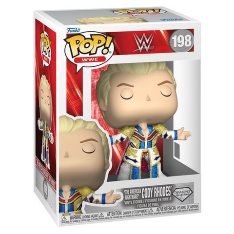 Funko POP! WWE - "The American Nightmare" Cody Rhodes (Diamond Collection)