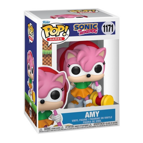 Funko POP! Games - Sonic the Hedgehog - Amy (Styles May Vary)