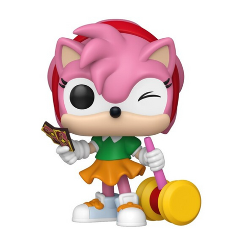 Funko POP! Games - Sonic the Hedgehog - Amy (Styles May Vary)