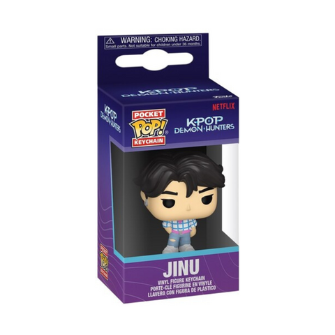 Funko POP! Keychain: KPop Demon Hunters – Jinu (KPDH)