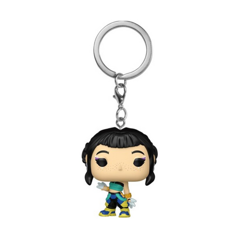 Funko POP! Keychain: KPop Demon Hunters – Zoey (KPDH)