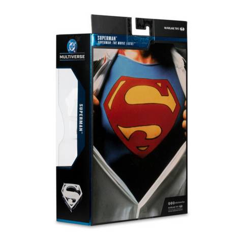 McFarlane DC Multiverse: Superman: The Movie (1978) – 7" Superman Action Figure (Deluxe Theatrical Edition)