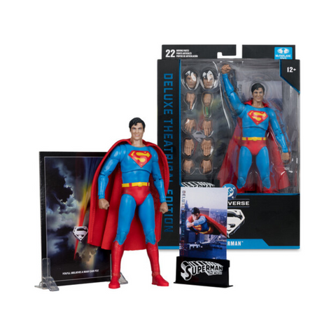 McFarlane DC Multiverse: Superman: The Movie (1978) – 7" Superman Action Figure (Deluxe Theatrical Edition)