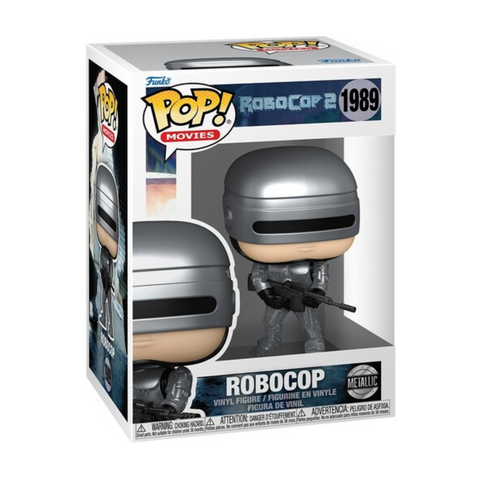 Funko POP! Movies: RoboCop 2 – RoboCop (Metallic) (Styles May Vary)
