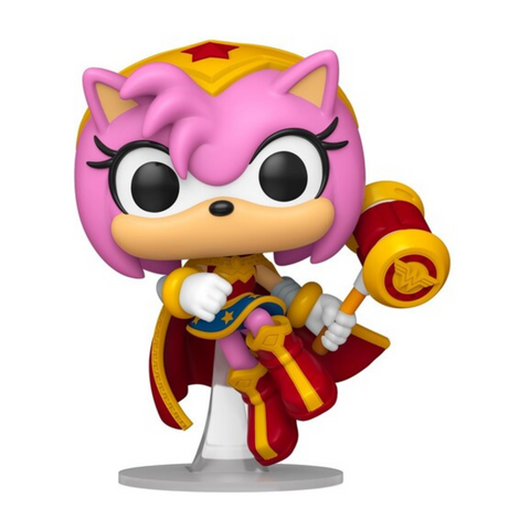Funko POP! Heroes: DC Comics x Sonic – Amy as Wonder Woman
