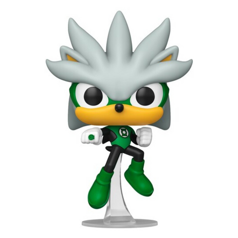 Funko POP! Heroes: DC Comics x Sonic – Silver as The Green Lantern