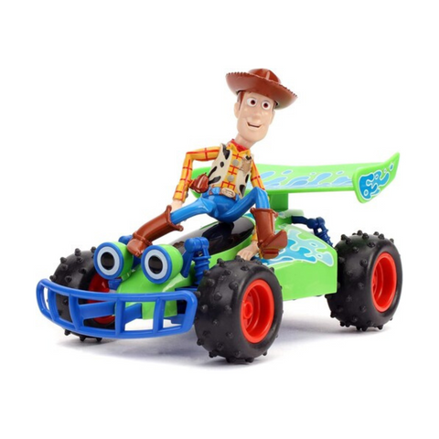 Jada Disney Pixar Toy Story 4 - Turbo Buggy with Woody Radio Control Vehicle