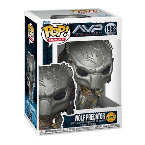 Funko POP! Movies: Aliens vs. Predator: Requiem – Wolf Predator (Styles May Vary)