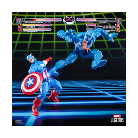 Hasbro Collectibles - Gamerverse - Marvel Legends - Captain America vs Venom Action Figure 2-Pack