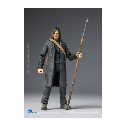 Hiya Toys - The Walking Dead - Exquisite Mini - Daryl Dixon 1/18 PX Action Figure