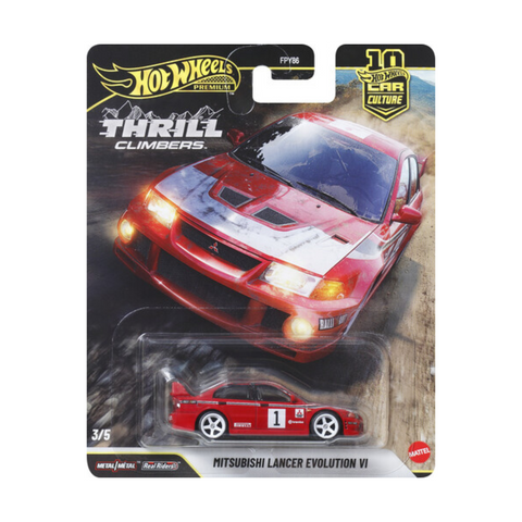 Mattel - Hot Wheels Premium - Thrill Climbers - Mitsubishi Lancer Evolution VI
