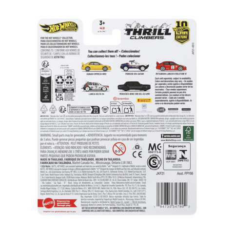 Mattel - Hot Wheels Premium - Thrill Climbers - Subaru Impreza WRX