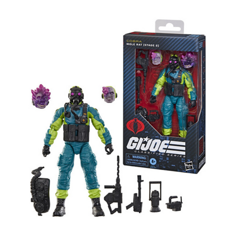 G.I. Joe - Classified Series - #190, Mole Rat (Stage 2) Action Figure
