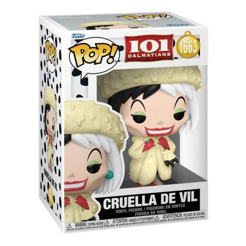 Funko POP! Disney: 101 Dalmatians - Cruella De Vil (Styles May Vary)