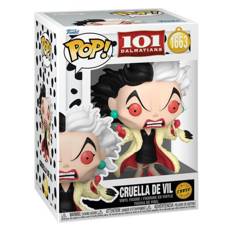 Funko POP! Disney: 101 Dalmatians - Cruella De Vil (Styles May Vary)