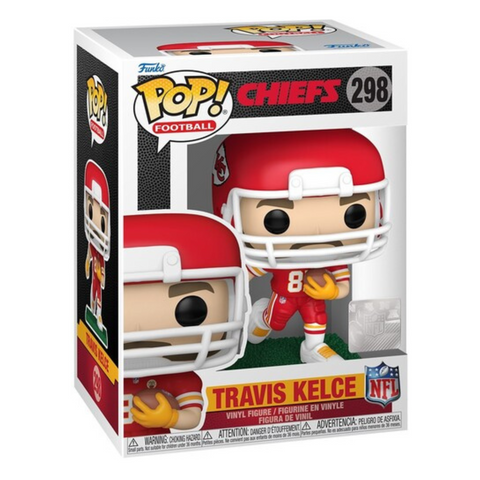 FUNKO POP! NFL: Chiefs - Travis Kelce (Running) (Red and White Uniform)