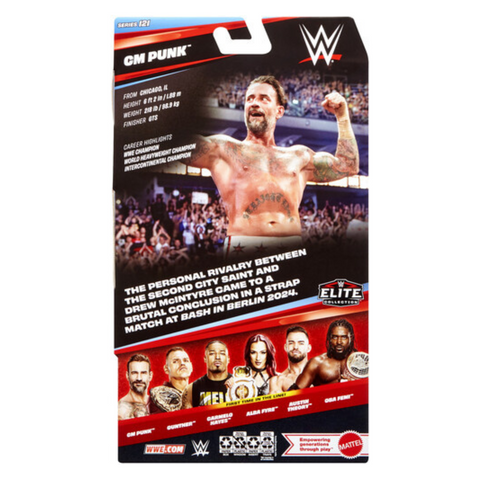 Mattel Collectible - WWE Elite Collection 6" CM Punk Action Figure